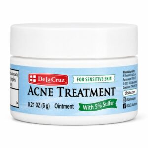 De La Cruz Acne Treatment with 5% Sulfur (6 g)
