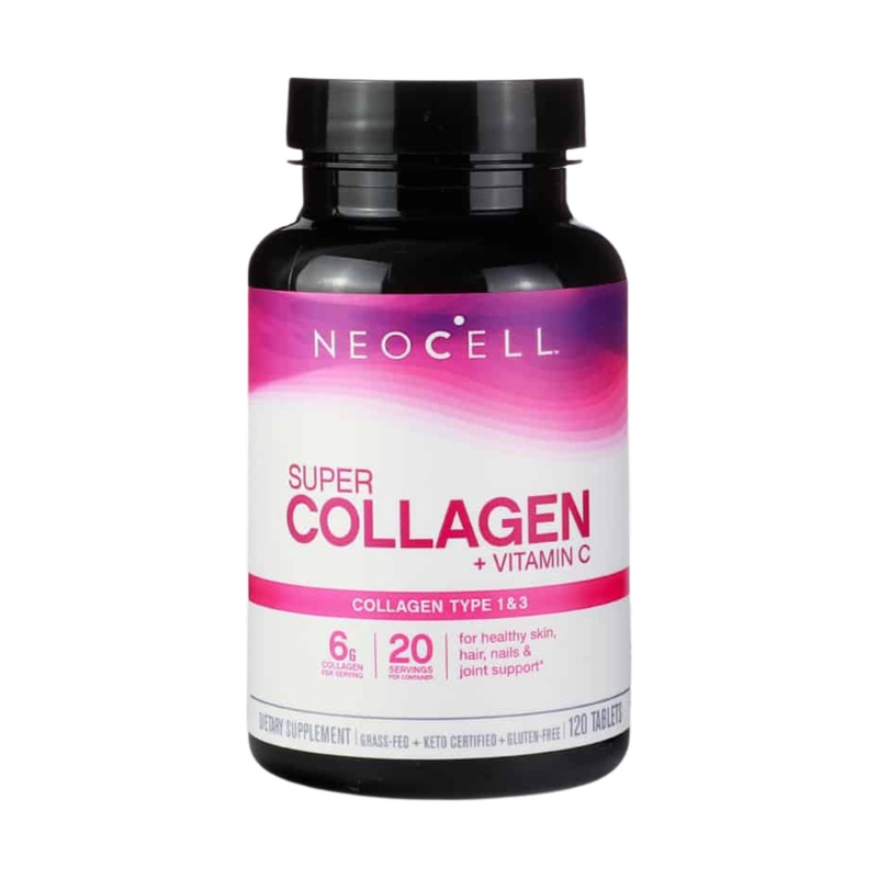 VI167-1 Neocell super collagen with vitamin c for healthy hair, skin, and nails - 120 tablets
