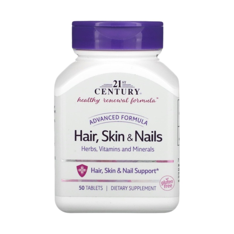 VI401 21st Century Hair Skin and Nails Advanced Formula 50 Tablets