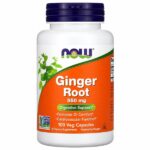 Ginger root pills for gastrointestinal comfort and cardiovascular function - 100 pills