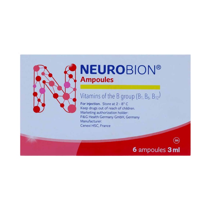 neurobion vitamins ampoules for nerves and treatment of vitamin B 6 ampoules