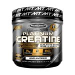 MuscleTech platinum creatine supplement for increases lean muscle 400g
