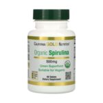 California Gold Nutrition spirulina tablets for body energy 60 tablets