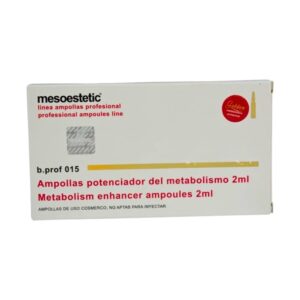 Mesoestetic ampoules for weight loss and metabolism - 2ml ampoule