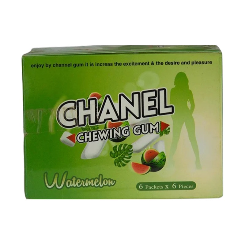 se17 Chanel chewing gum watermelon flavor - 36 chewing gums