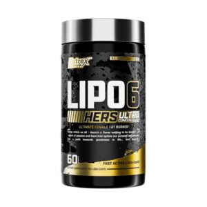 lipo six hers Ultra Concentrate Nutrex Black Slimming Pills for Fat Burning 60 Capsules