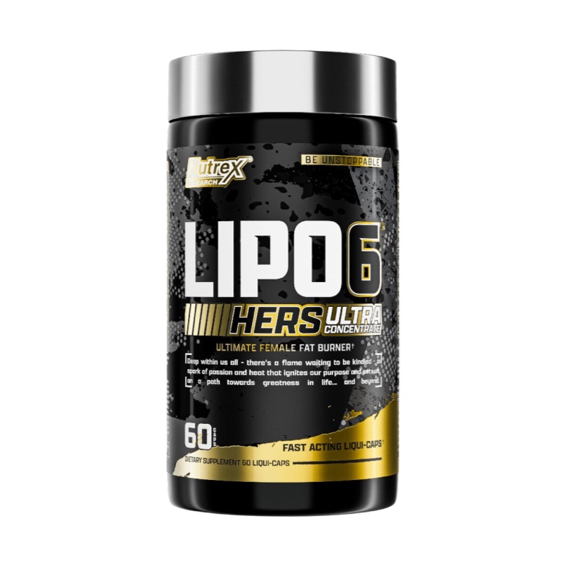 supplement-125 lipo six hers Ultra Concentrate Nutrex Black Slimming Pills for Fat Burning 60 Capsules