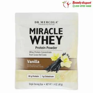 Miracle whey protein powder, 1 serving pack, 40 g