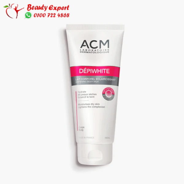 acm depiwhite body milk