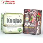 كورس كونجاك للتخسيس konjac +نقط فيتارم للتخسيس