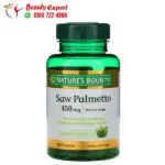 Nature's bounty saw palmetto 450 mg