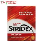 مسحات stridex لعلاج حب الشباب