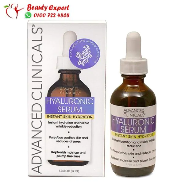 Advanced Clinicals Hyaluronic Acid Anti Aging Face Serum