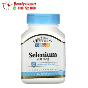 21st Century Selenium 200 mcg 60 Capsules