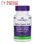 Natrol Alpha lipoic acid Antioxidant protection