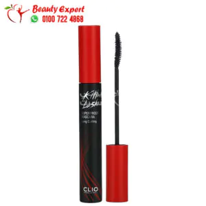 Clio Kill Lash Superproof Mascara, Long Curling, Black, 0.24 oz (7 g)