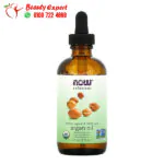 NOW Foods, Solutions, Certified Organic & 100% Pure Argan Oil, 4 fl oz (118 ml)