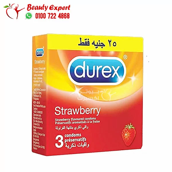 Durex strawberry condoms