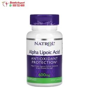 Natrol Alpha Lipoic Acid 600 mg 30 Capsules