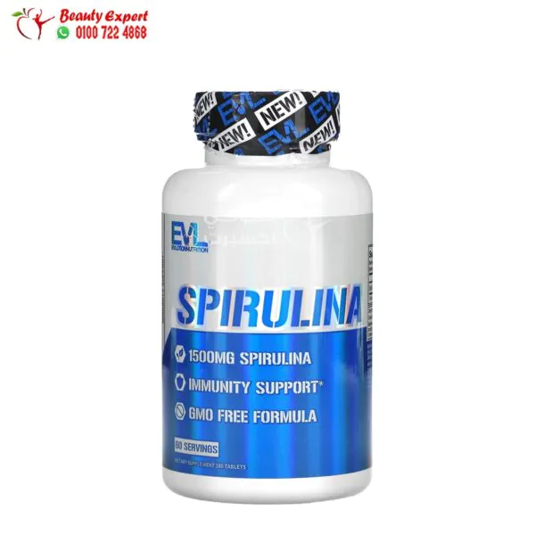 EVLution Nutrition Spirulina 500 mg 180 Tablets