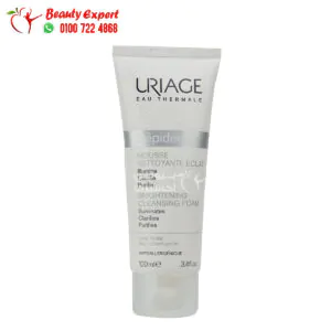 Uriage depiderm face wash brightening cleansing foam