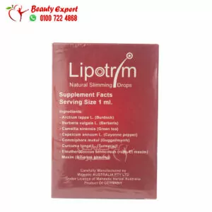 Ingredients of Lipotrim drops to increase burning Lipotrim drops 30ml
