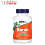 NOW Foods Boron 3 mg Capsules