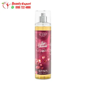 بادي سبلاش ايفا للجسم سينسيز رد جلامور 240 مل - Eva Skin Care Senses Body Splash – Red Glamour