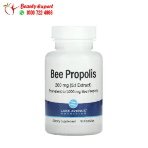 كبسولات عكبر النحل لتحسين الصحة العامة 1000 ملجم 90 كبسولة Lake Avenue Nutrition Bee Propolis