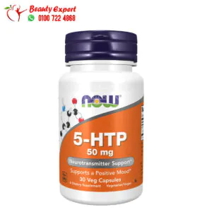 NOW Foods 5thp pills for Mood Booster 50mg 90 Capsules